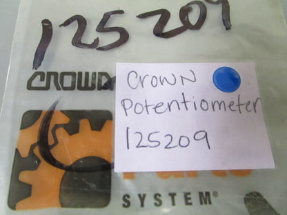 *NEW OEM* 0720 Crown Potentiometer 125209