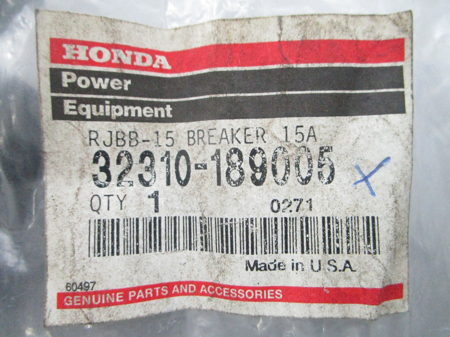 NEW OEM Honda 32310-189005 Circuit Brreaker 0810