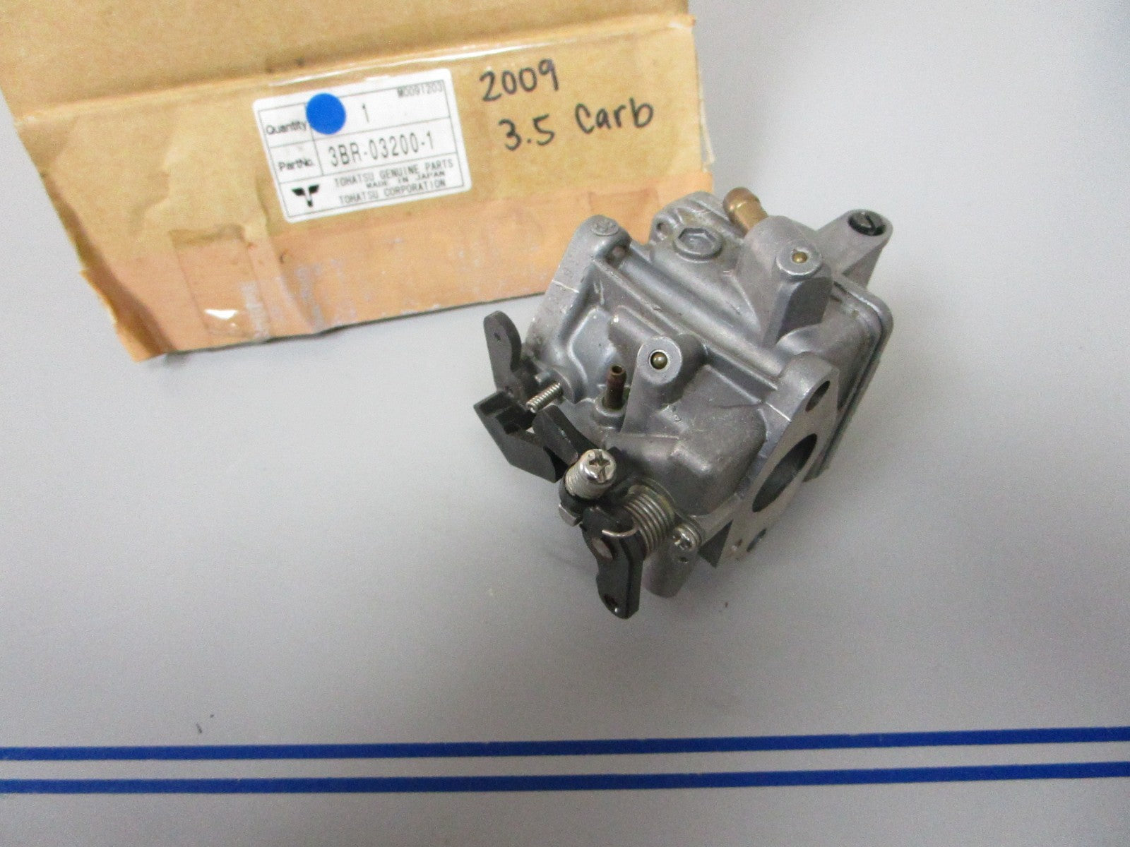 NEW OEM 3BR-03200-1 Tohatsu Nissan 2009 3.5hp Carburetor 0720