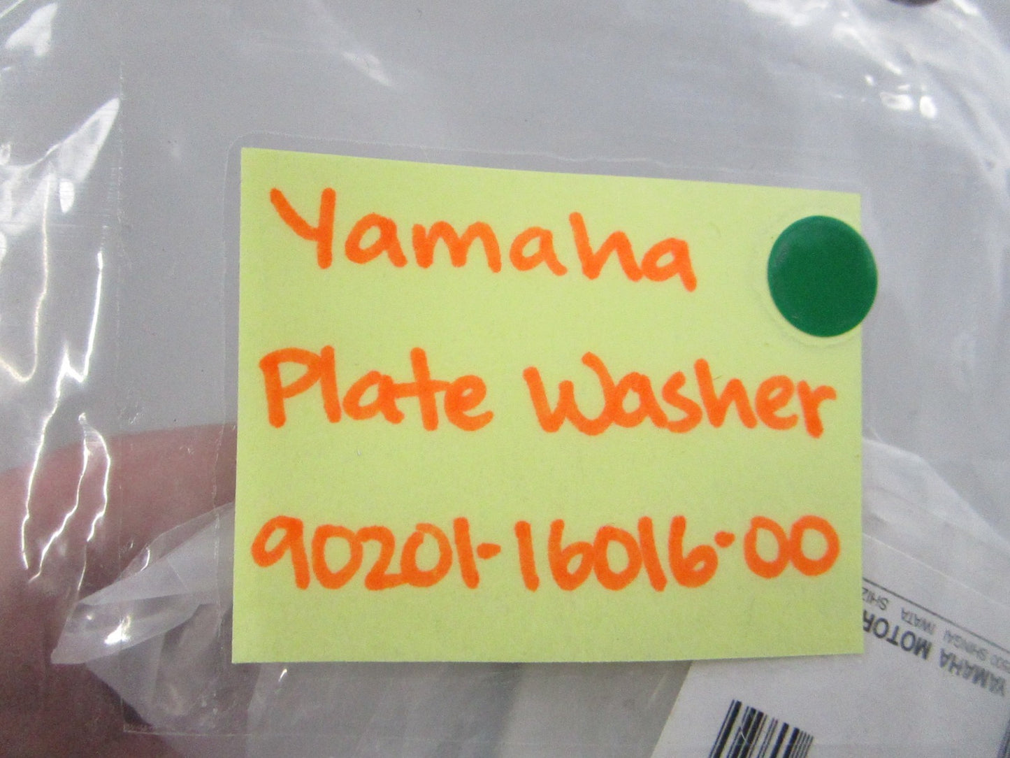 NEW OEM 90201-16016-00 Yamaha Plate Washer 0810