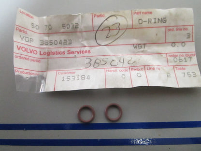 NEW OEM (LOT OF 2) 3850423 Volvo Penta O-Ring 0810