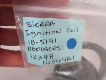 *NEW* 0770 Sierra Ignition Coil 18-5191  Replaces: 12348 16064A1