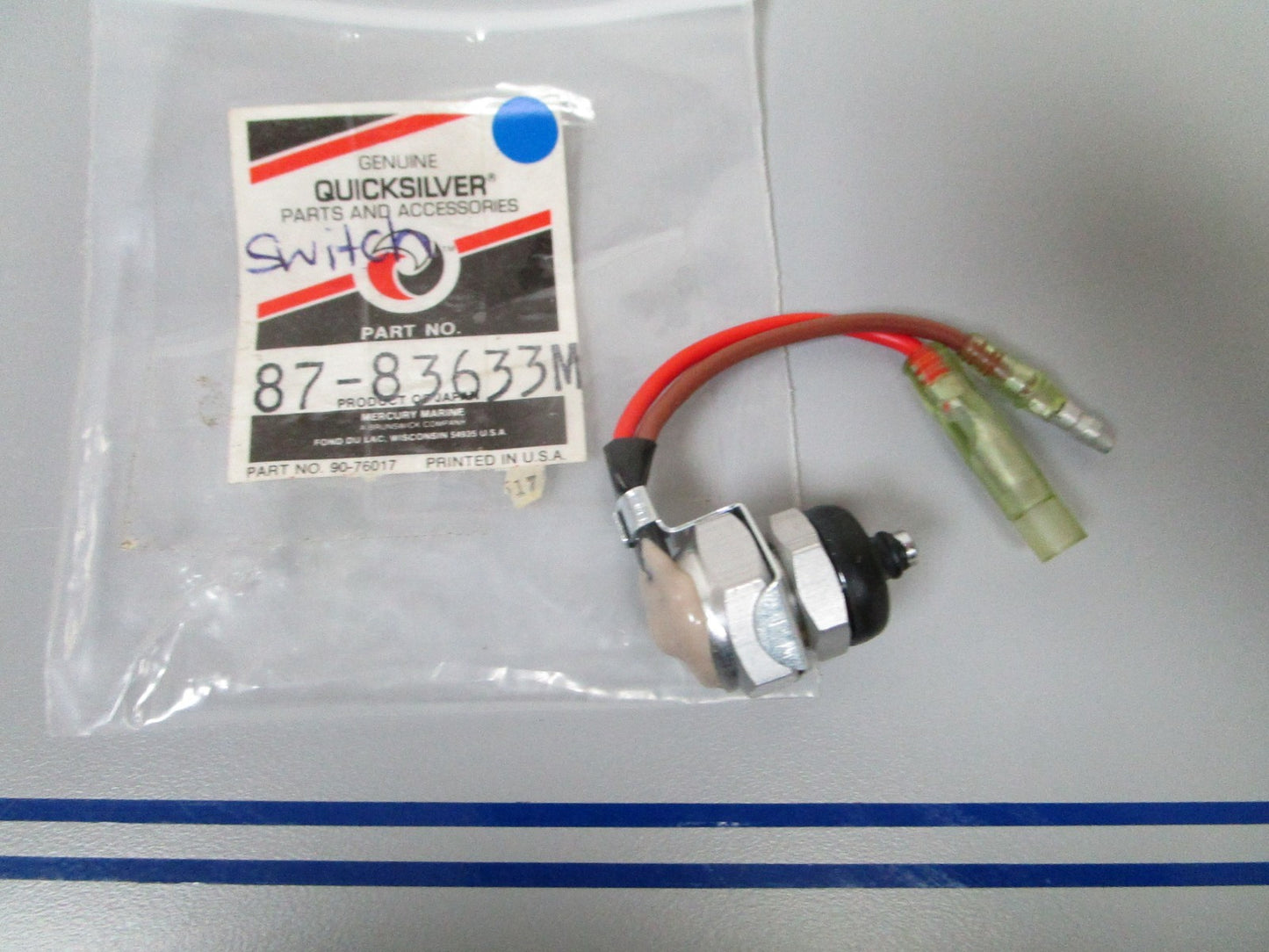 NEW OEM 87-83633M Mercury Quicksilver Switch 0720