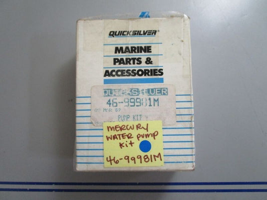 *NEW OEM* 0770 Mercury Quicksilver Water Pump Kit 46-99981M