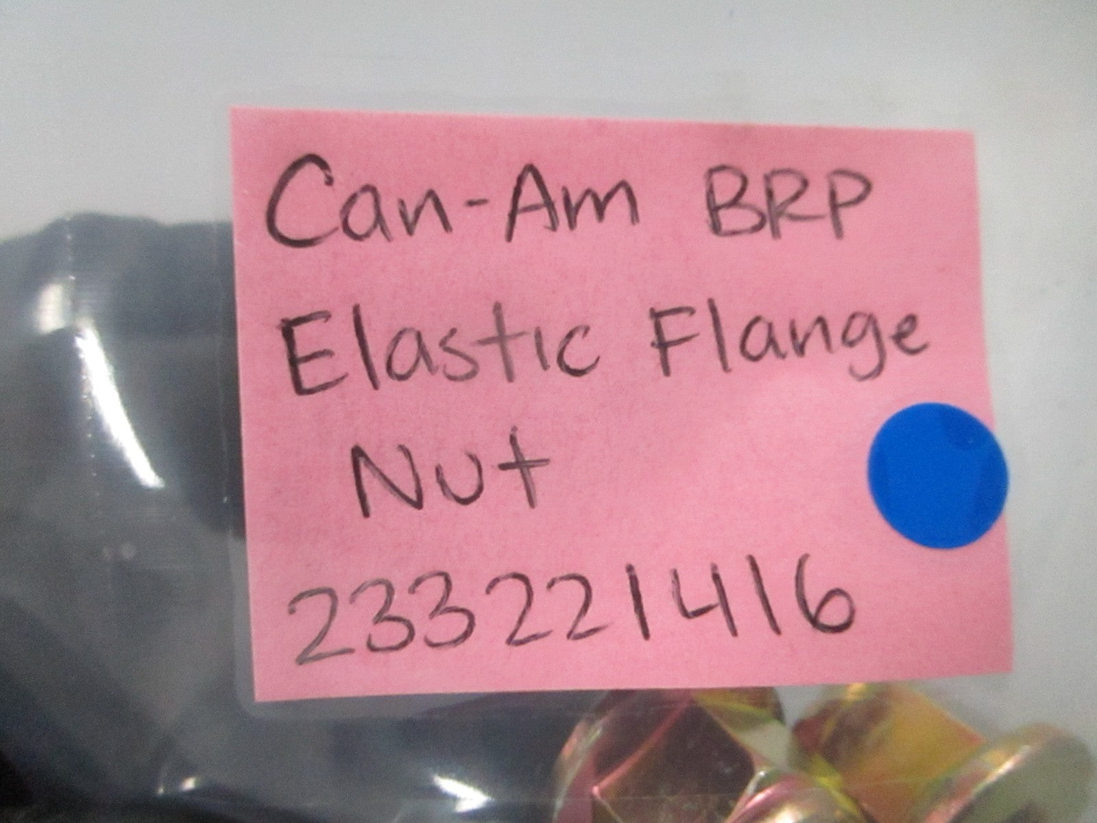 *NEW OEM* (LOT OF 2) 0810 Can-Am BRP Elastic Flange Nut 233221416