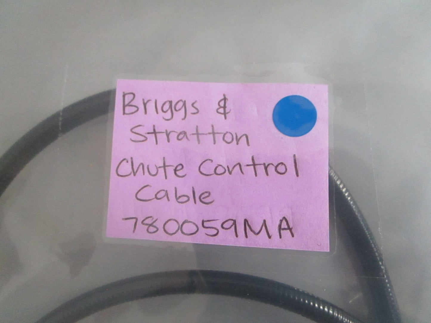 *NEW OEM* 0820 Briggs & Stratton Chute Control Cable 780059MA