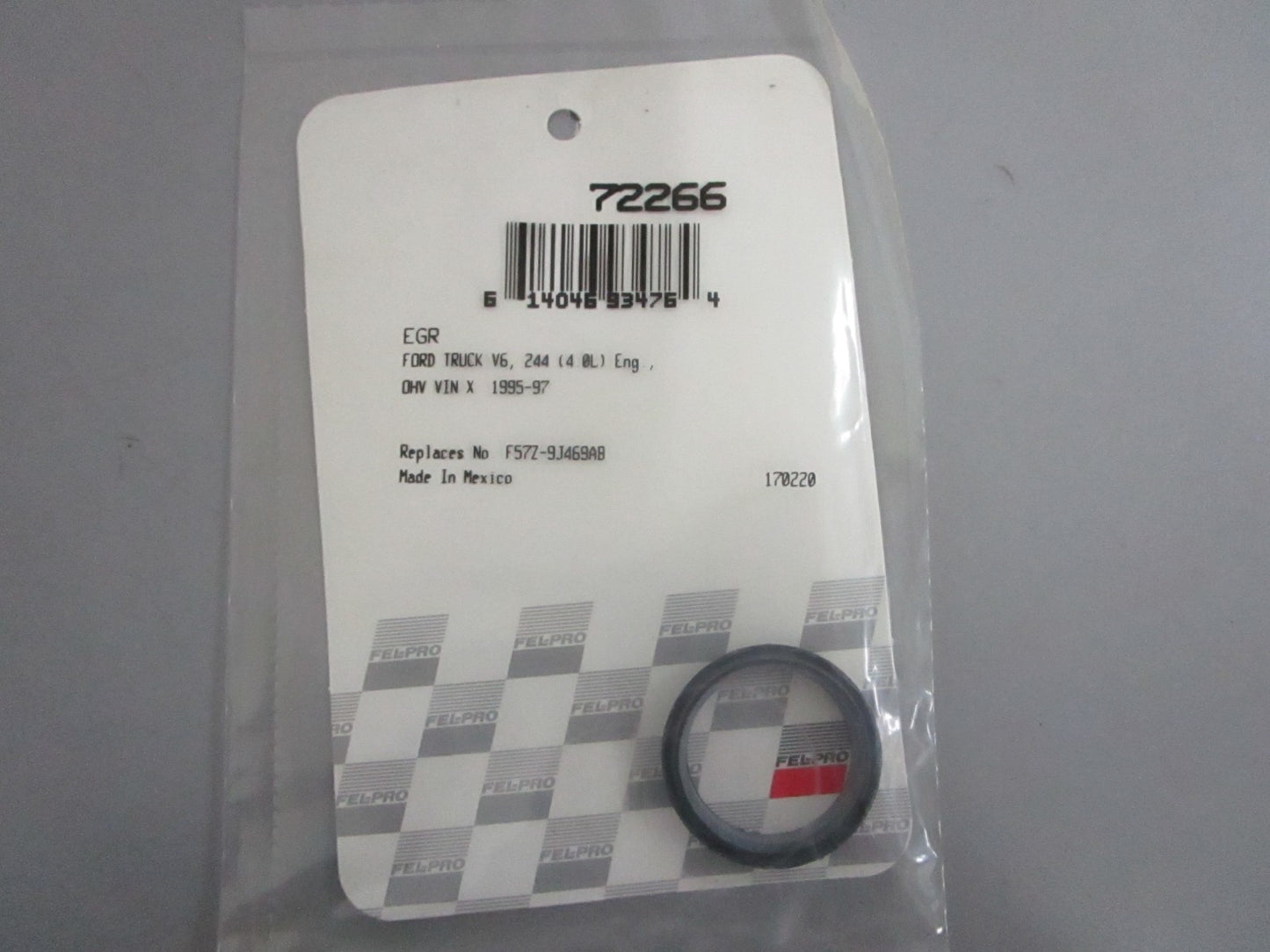 *NEW OEM* 0820 Fel-Pro EGR Gasket 72266