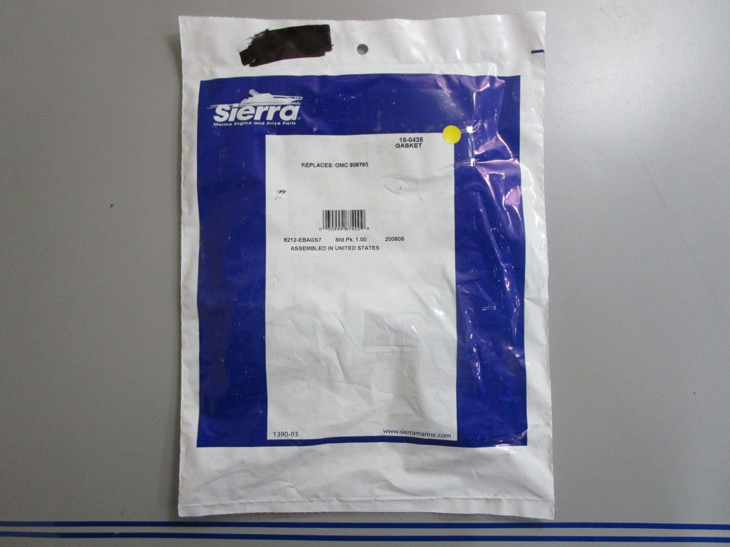 *NEW* 0770 Sierra Gasket 18-0435 Replaces: OMC 908765
