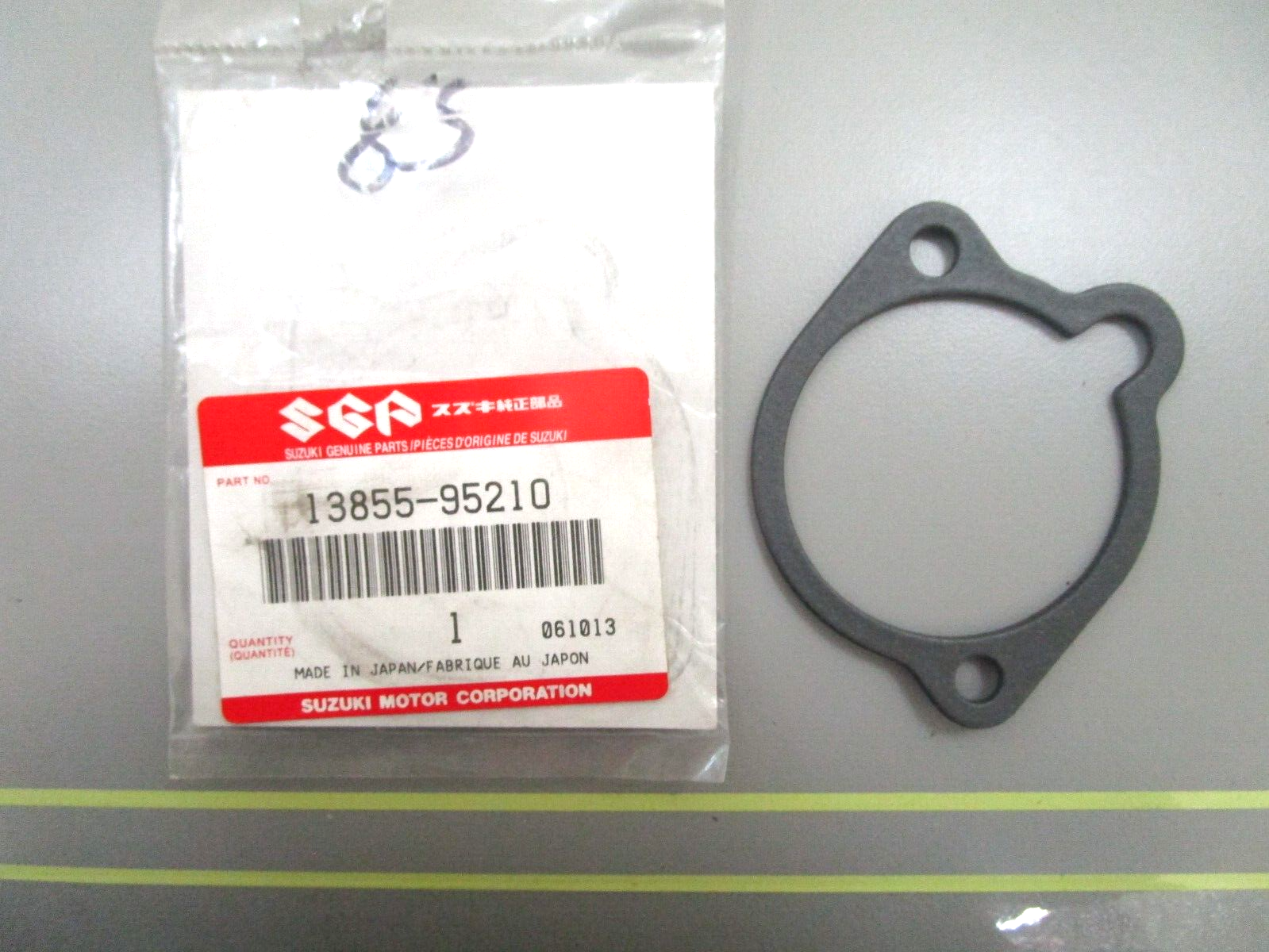 *NEW OEM* 0750 Suzuki SILENCER GASKET 13855-95210