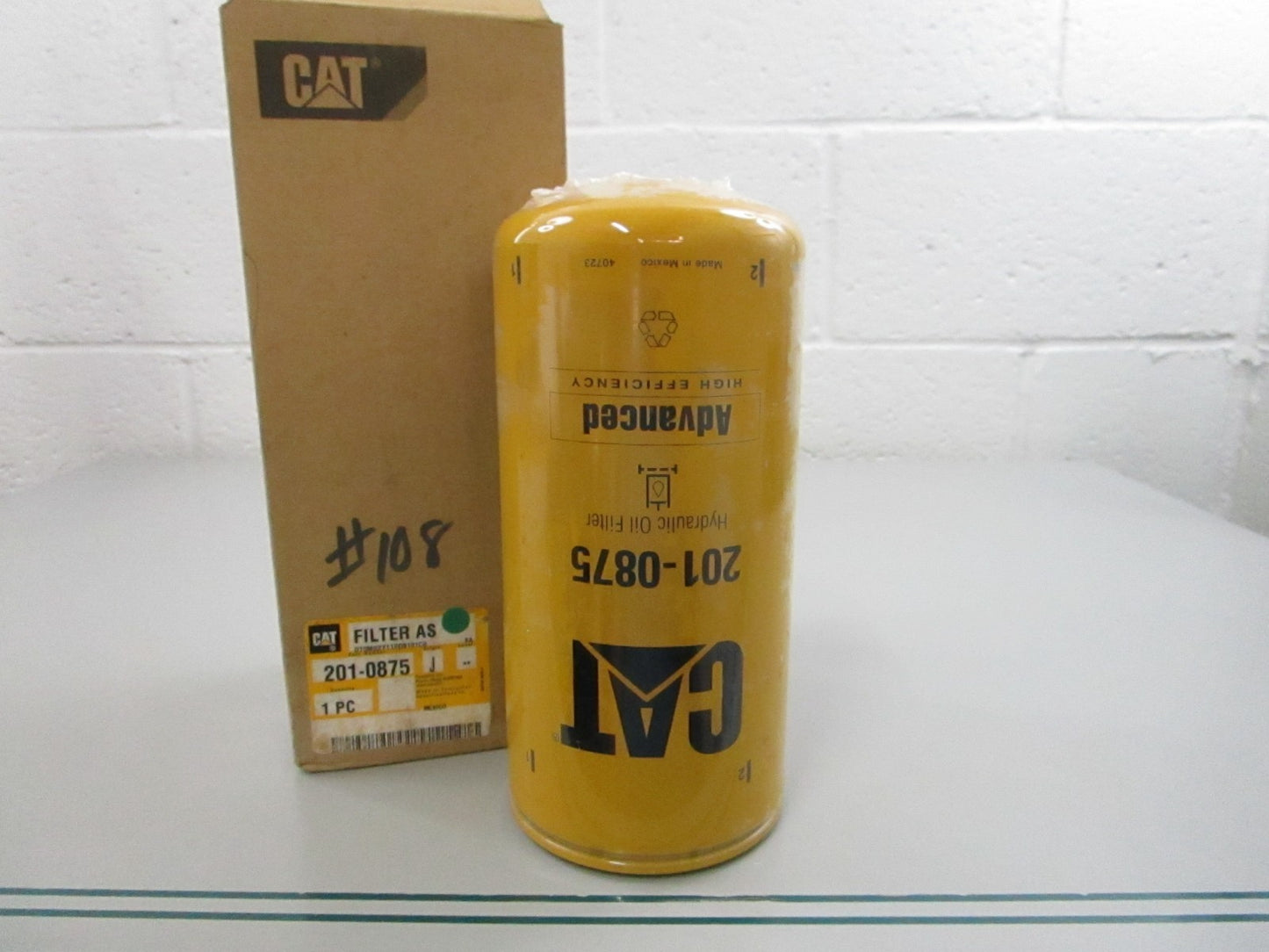 CAT Caterpillar NEW OEM Adv Efficiency Hydraulic Filter 201-0875 0810