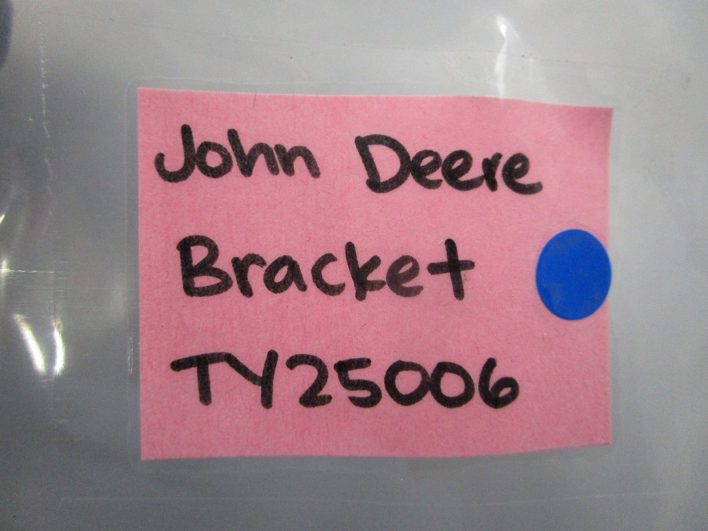 NEW OEM TY25006 John Deere Bracket 0810