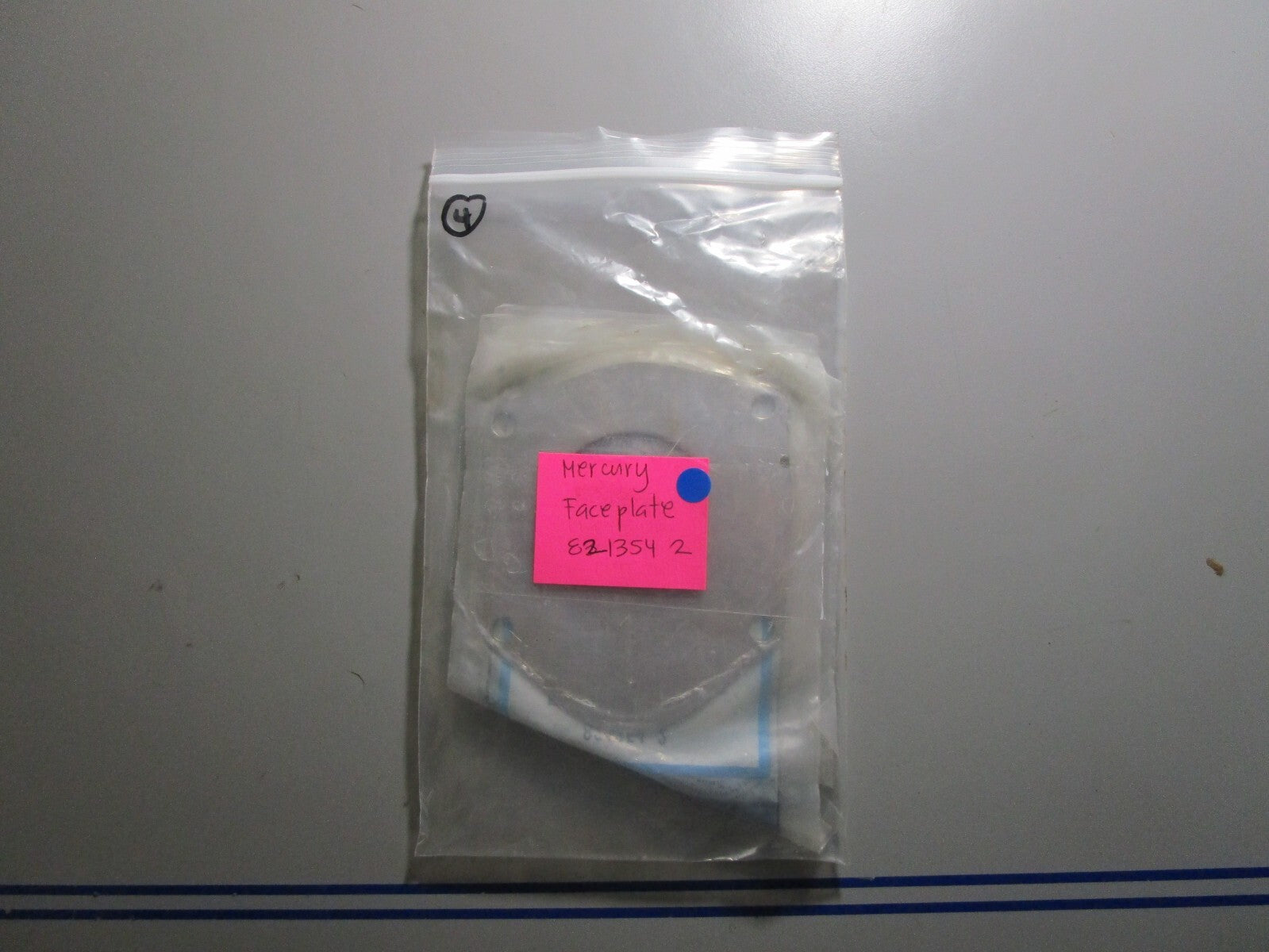 *NEW OEM* 0810 Mercury Quicksilver Faceplate 8213542