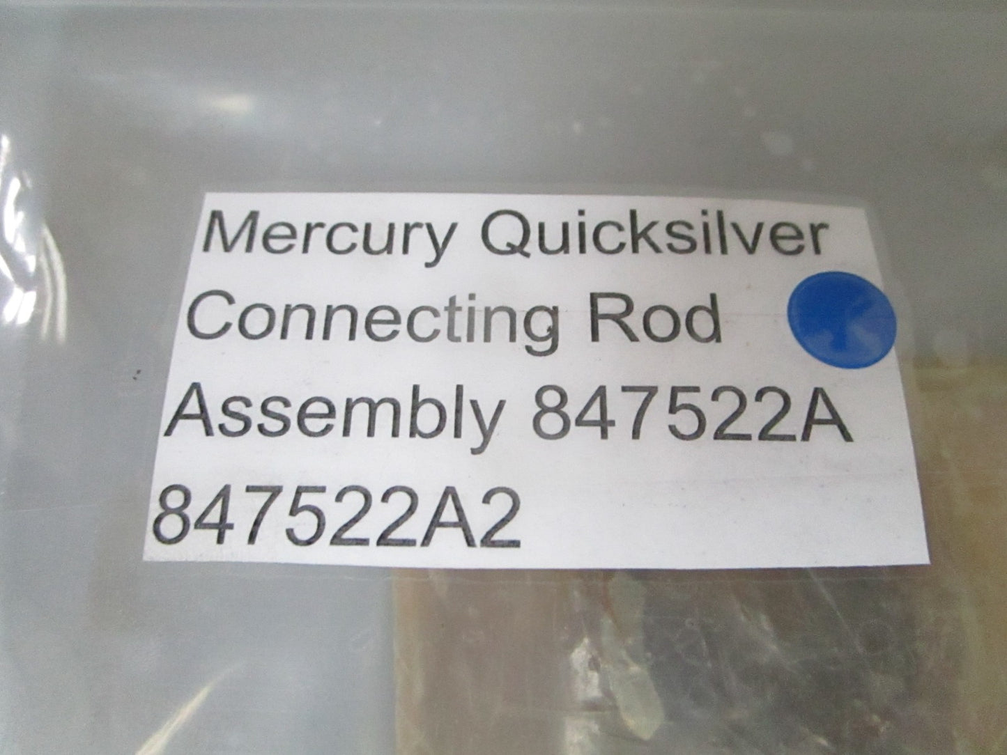 *NEW OEM* 0720 Mercury Quicksilver Connecting Rod Assembly 847522A 847522A2