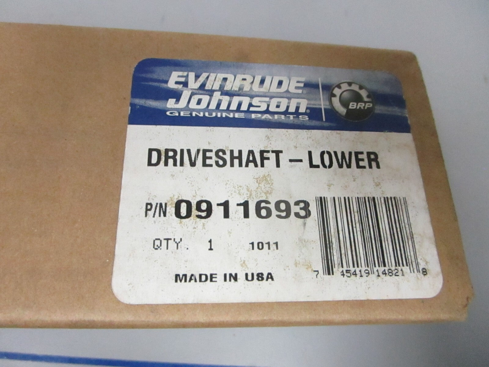 *NEW OEM* 0720 OMC Johnson Evinrude Driveshaft 911693 0911693