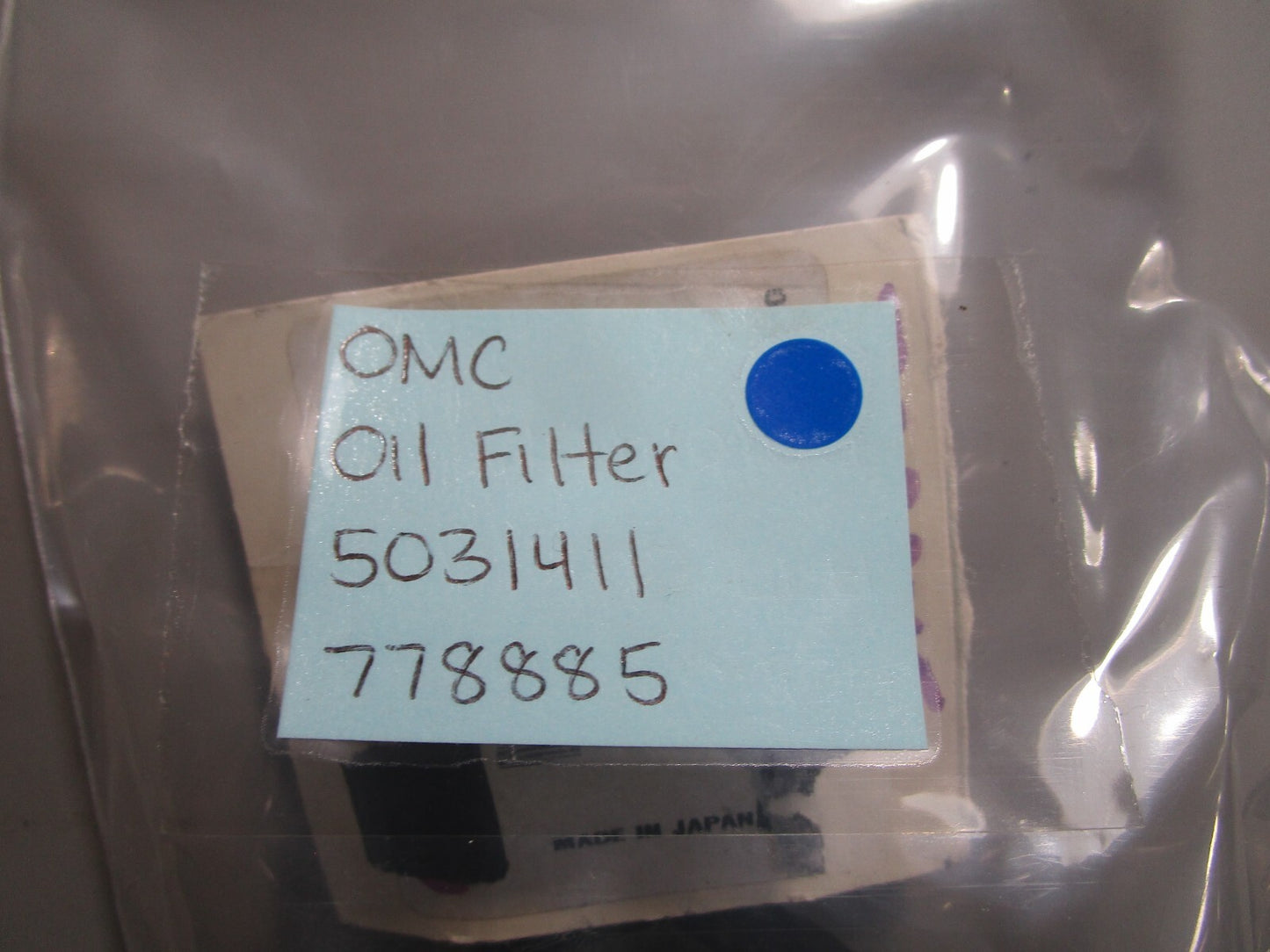 *NEW OEM* 0810 OMC Johnson Evinrude Oil Filter 5031411 778885 0778885