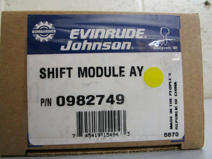 *NEW OEM* 0820 OMC Johnson Evinrude Shift Module Ay 982749 0982749