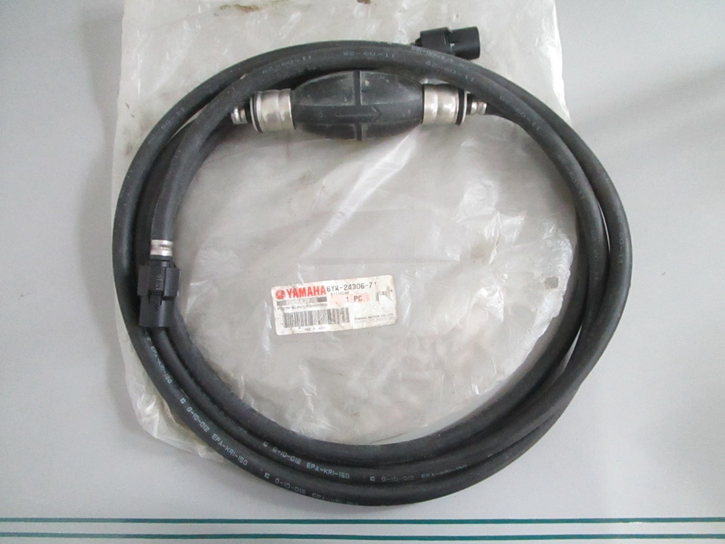 NEW OEM 6YK-24306-71-00 Yamaha Fuel Hose Assy 0820
