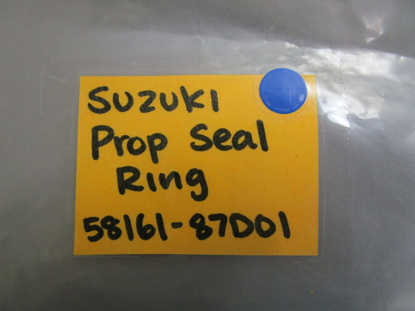 *NEW OEM* 0810 Suzuki Propeller Seal Ring 58161-87D01