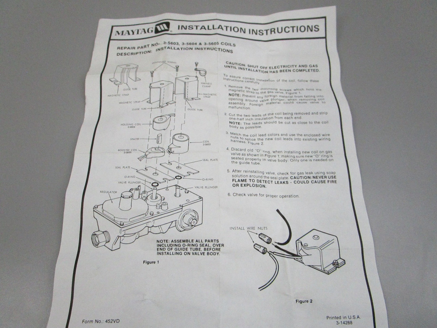 NEW OEM 3-5603 Maytag Coil 0810