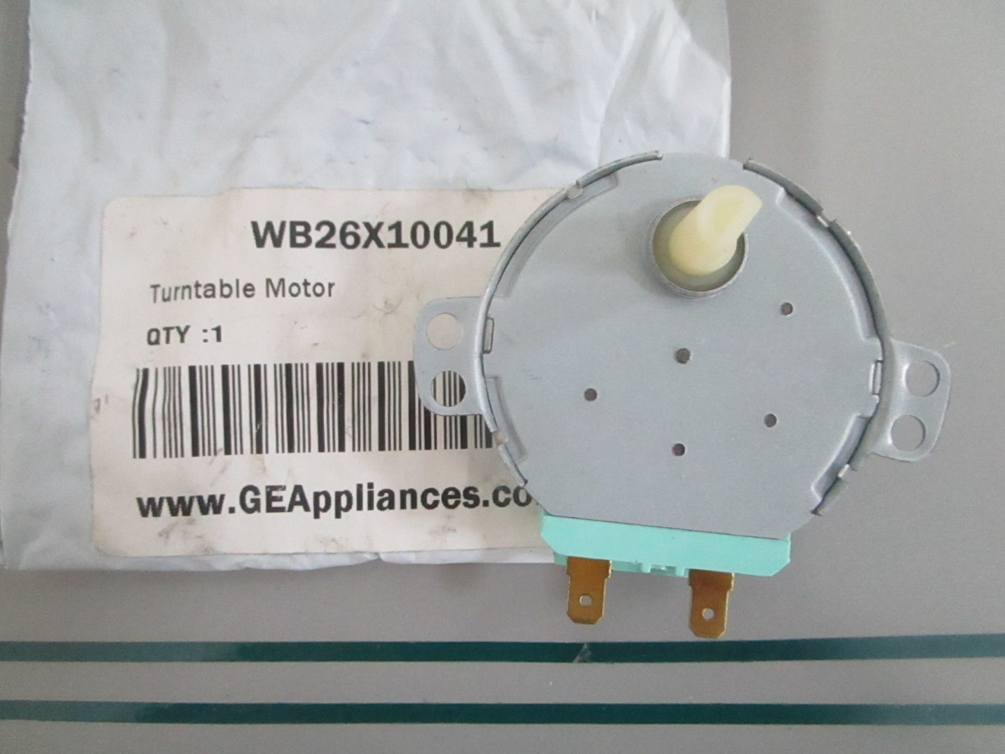 GE WB26X10041 Microwave Turntable Motor Genuine Replacement NEW OEM 0820