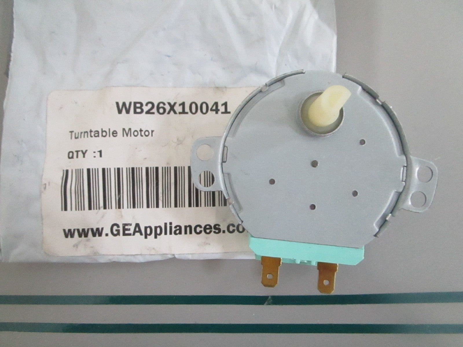 GE WB26X10041 Microwave Turntable Motor Genuine Replacement NEW OEM 0820