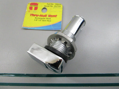 Tempo NEW Thru-Hull Vent Rectangular Head 5/8" Hose 100030 0810