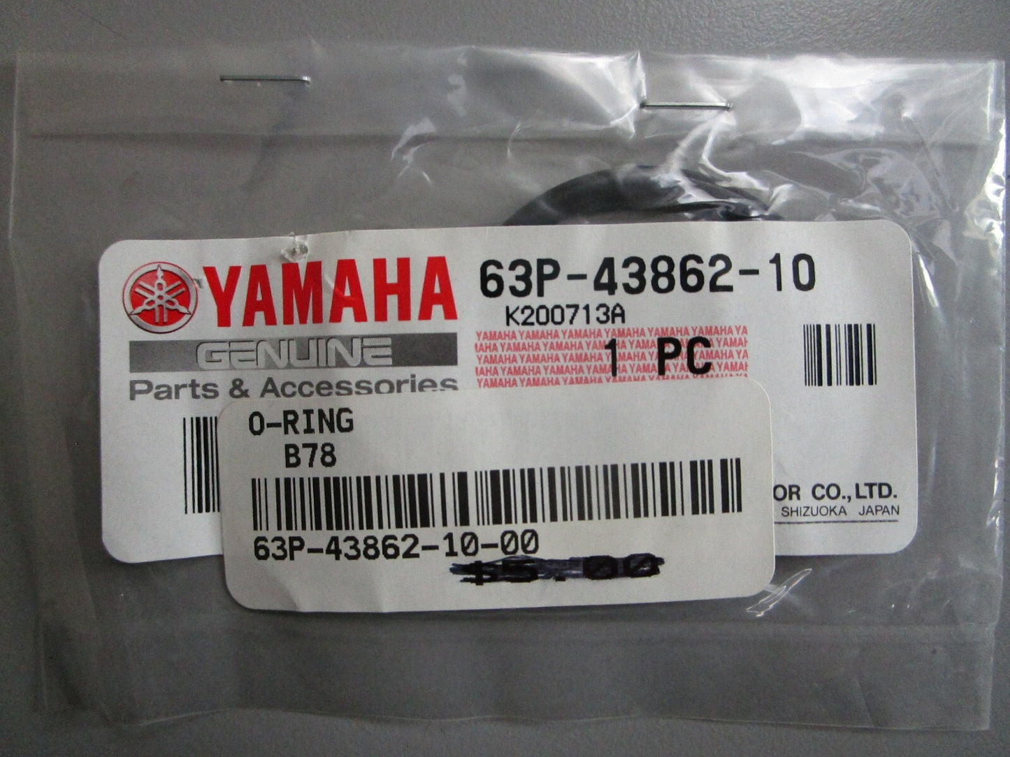 *NEW OEM* 0810 Yamaha O-Ring 63P-43862-10-00