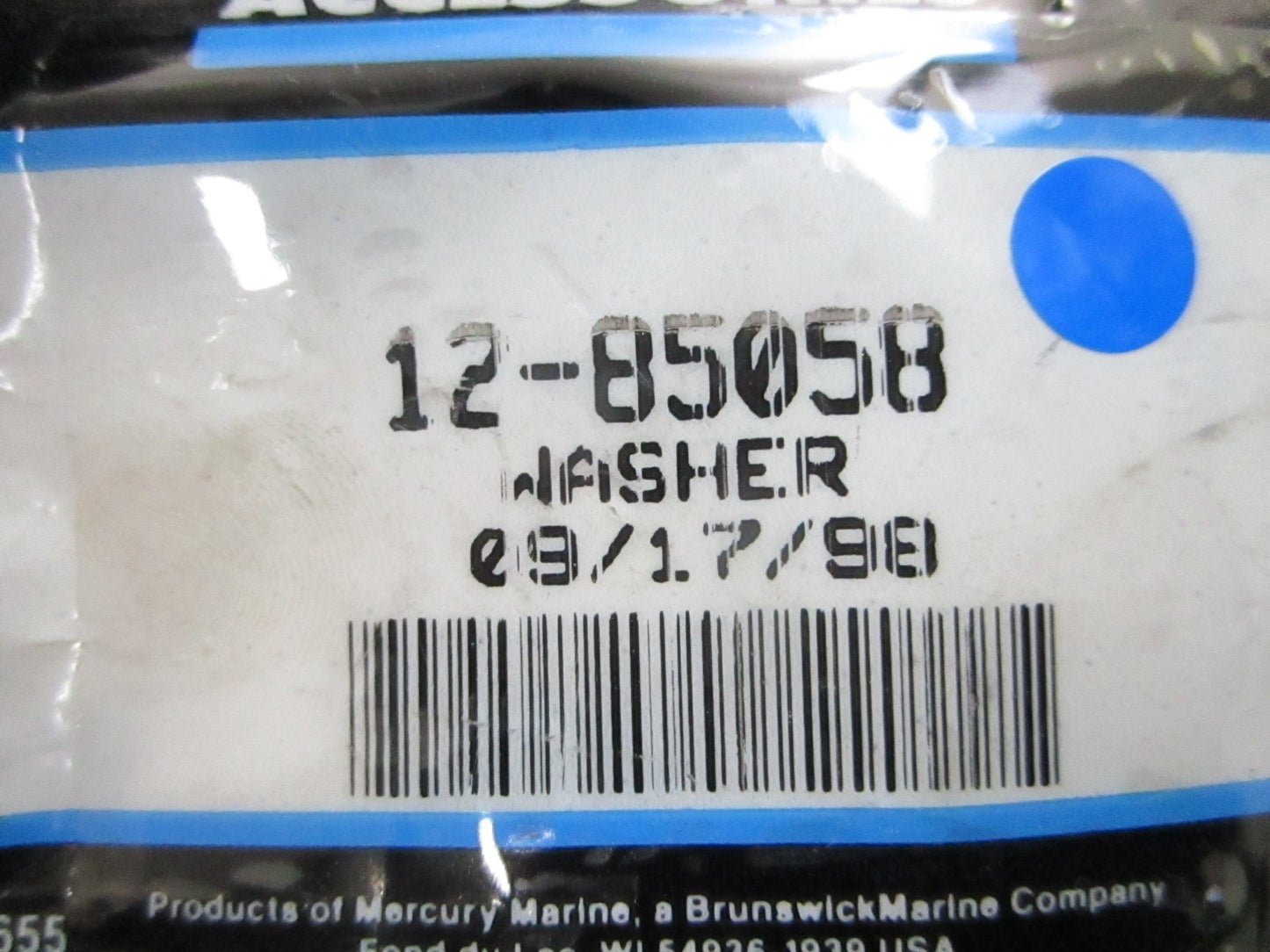 *NEW OEM* (LOT OF 3) 0810 Mercury Quicksilver Washer 12-85058