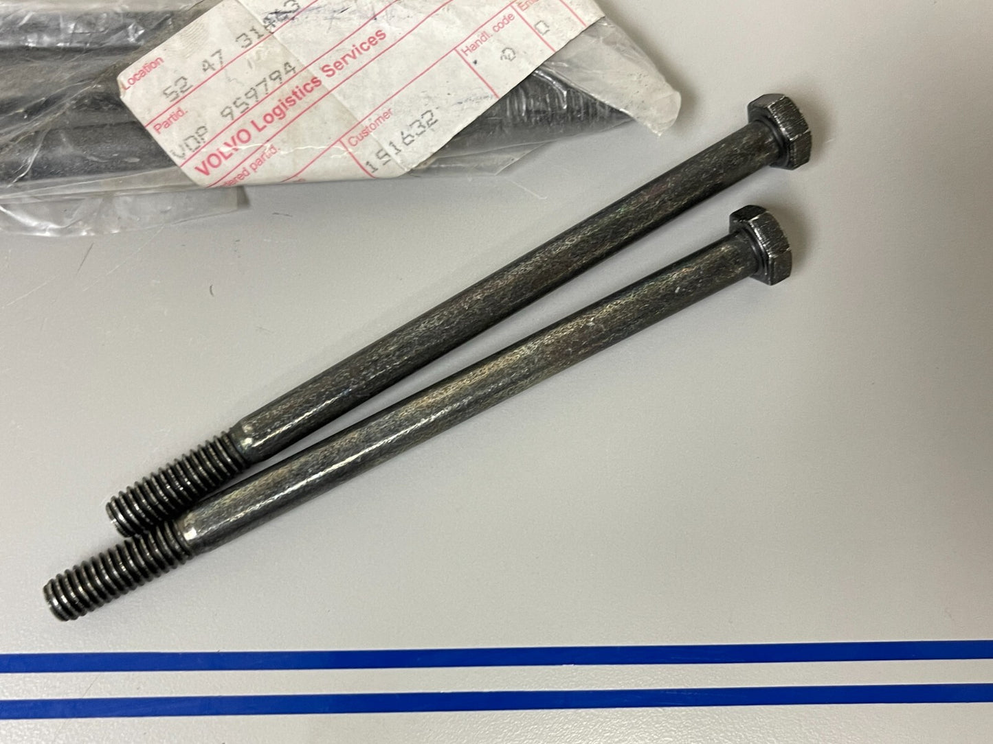 *NEW OEM* (LOT OF 2) 0810 Volvo Penta Bolt Screw 959794