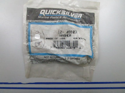 *NEW OEM* 0810 Mercury Quicksilver Washer 12-49103