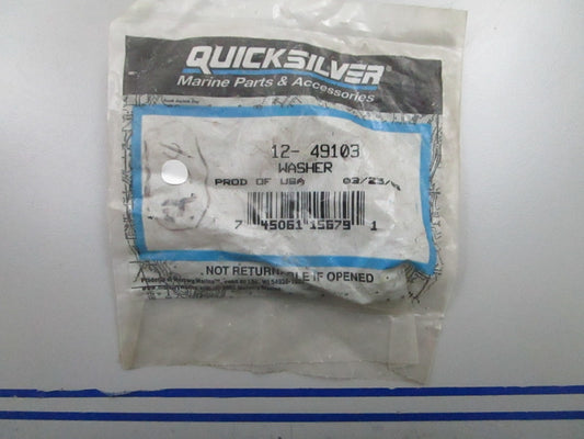 *NEW OEM* 0810 Mercury Quicksilver Washer 12-49103