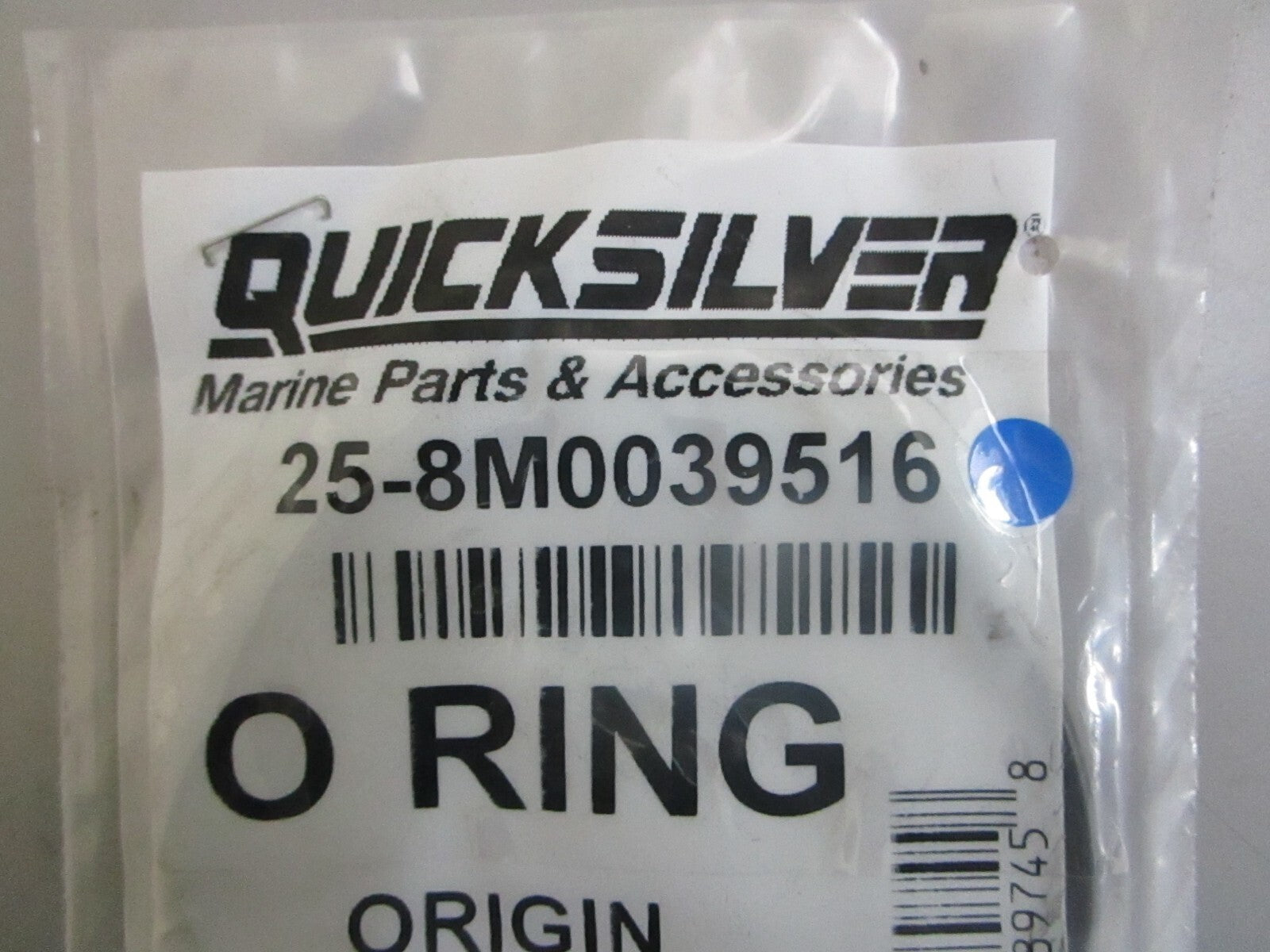 *NEW OEM* 0810 Mercury Quicksilver O-Ring 25-8M0039516