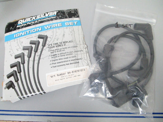 *NEW OEM* 0810 Mercury Quicksilver Spark Plug Wire Set 84-816761Q13