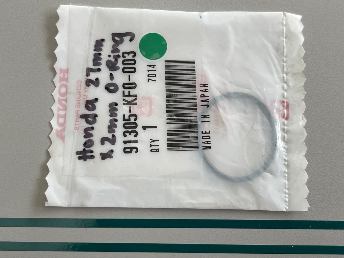 NEW OEM 91305-KF0-003 Honda 27mm X 2 mm O-Ring 0810