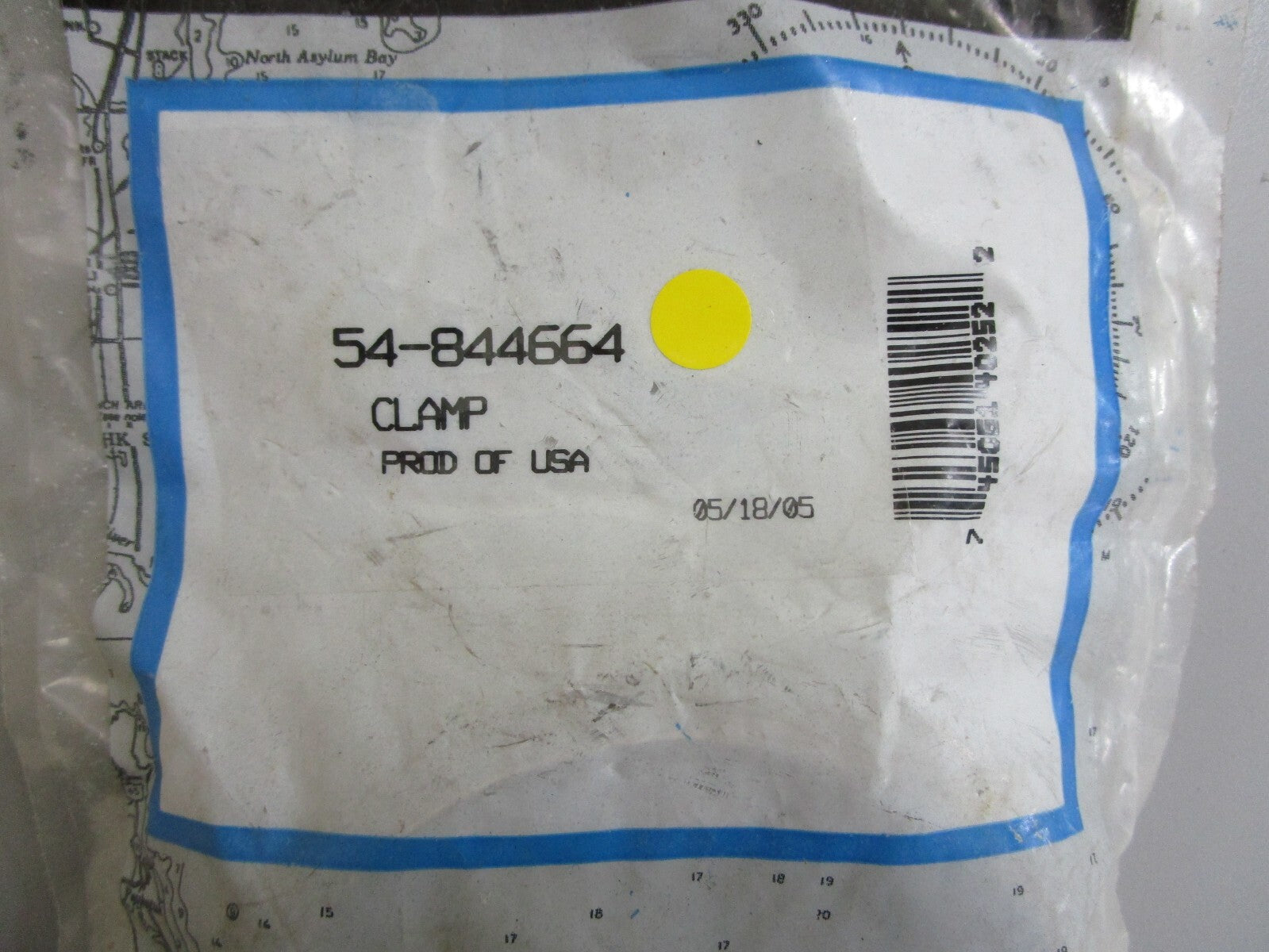 *NEW OEM* 0810 Mercury Quicksilver Clamp 54-844664