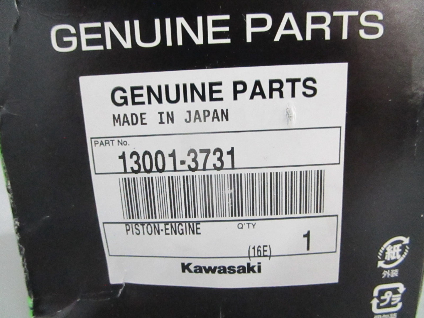 NEW OEM 13001-3731 Kawasaki Engine Piston 0820