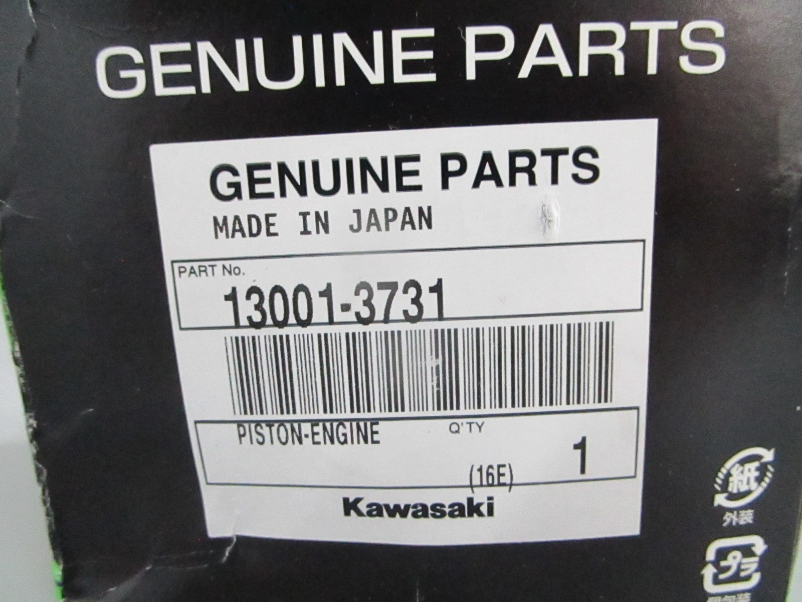 NEW OEM 13001-3731 Kawasaki Engine Piston 0820