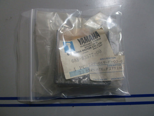 *NEW OEM* 0770 Yamaha Fitting Plate 688-83577-00-00