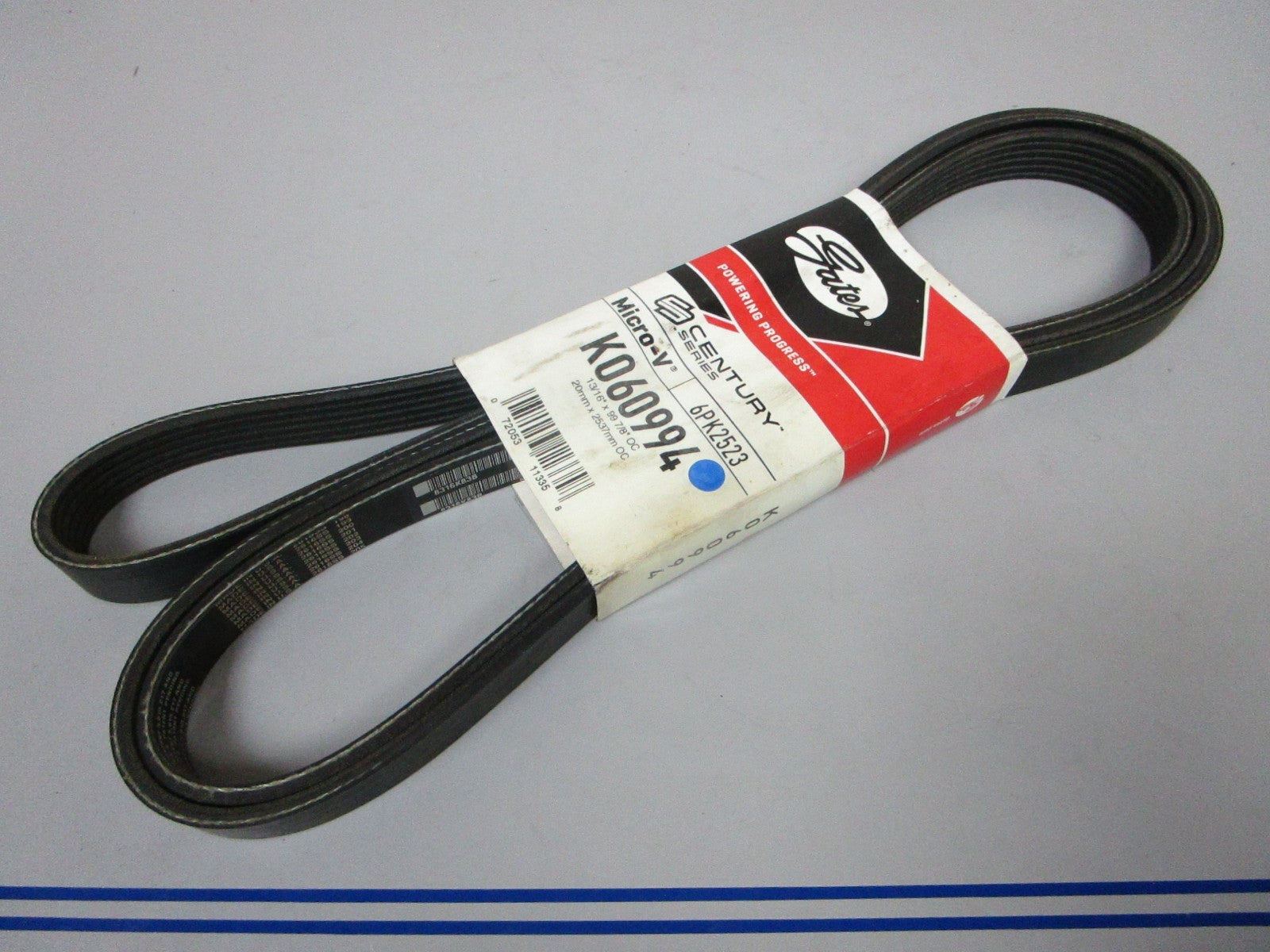 NEW K060994 Gates Micro-V 13/16" x 99 ⅞" Serpentine Belt 0720