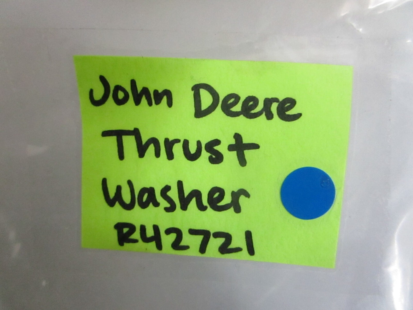 *NEW OEM* 0820 John Deere Thrust Washer R42721