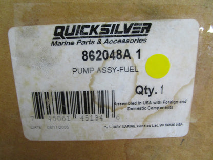 *NEW OEM* 0820 Mercury Quicksilver Fuel Pump Assy 862048A1