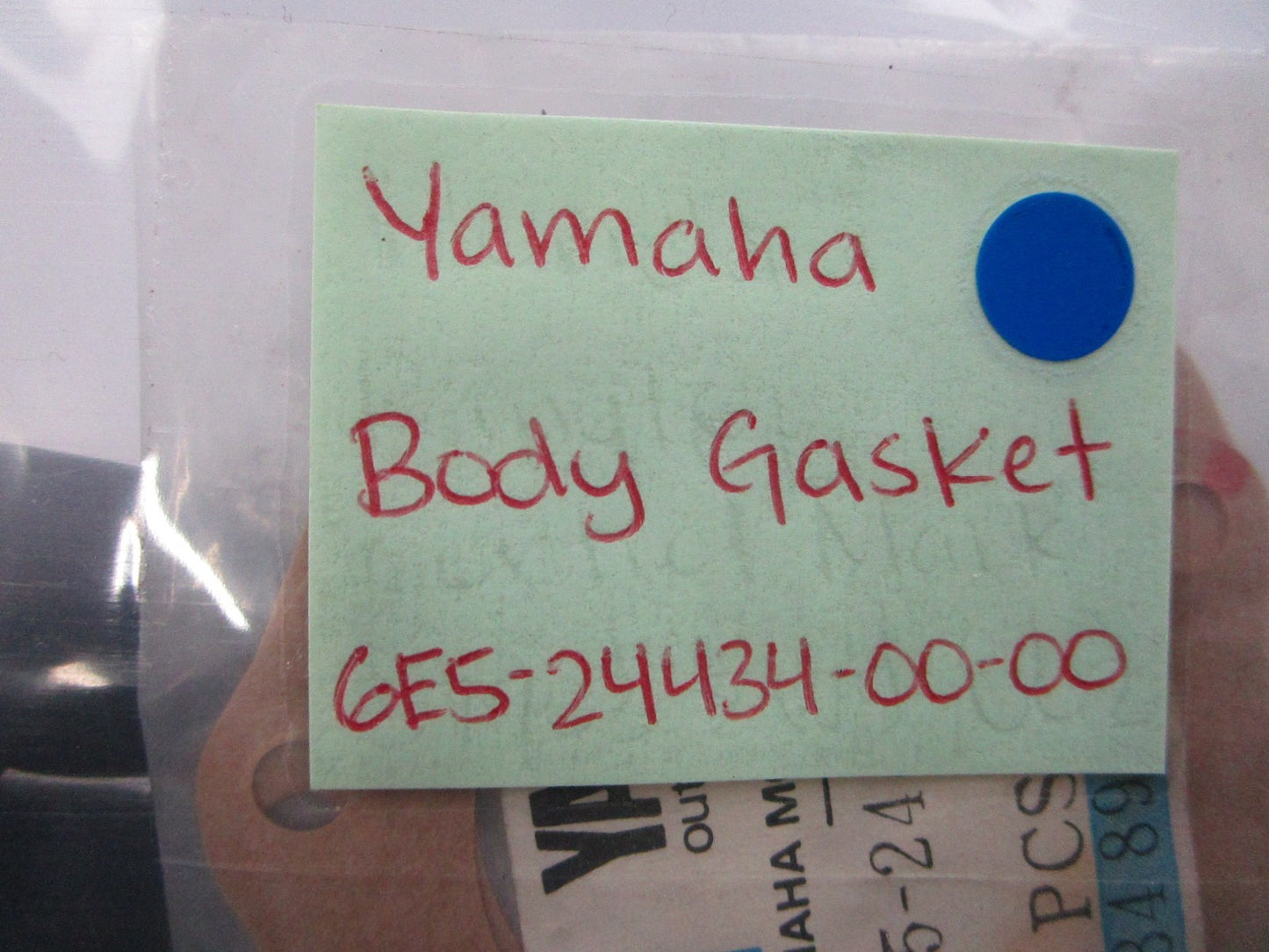 *NEW OEM* (LOT OF 2) 0810 Yamaha Body Gasket 6E5-24434-00-00