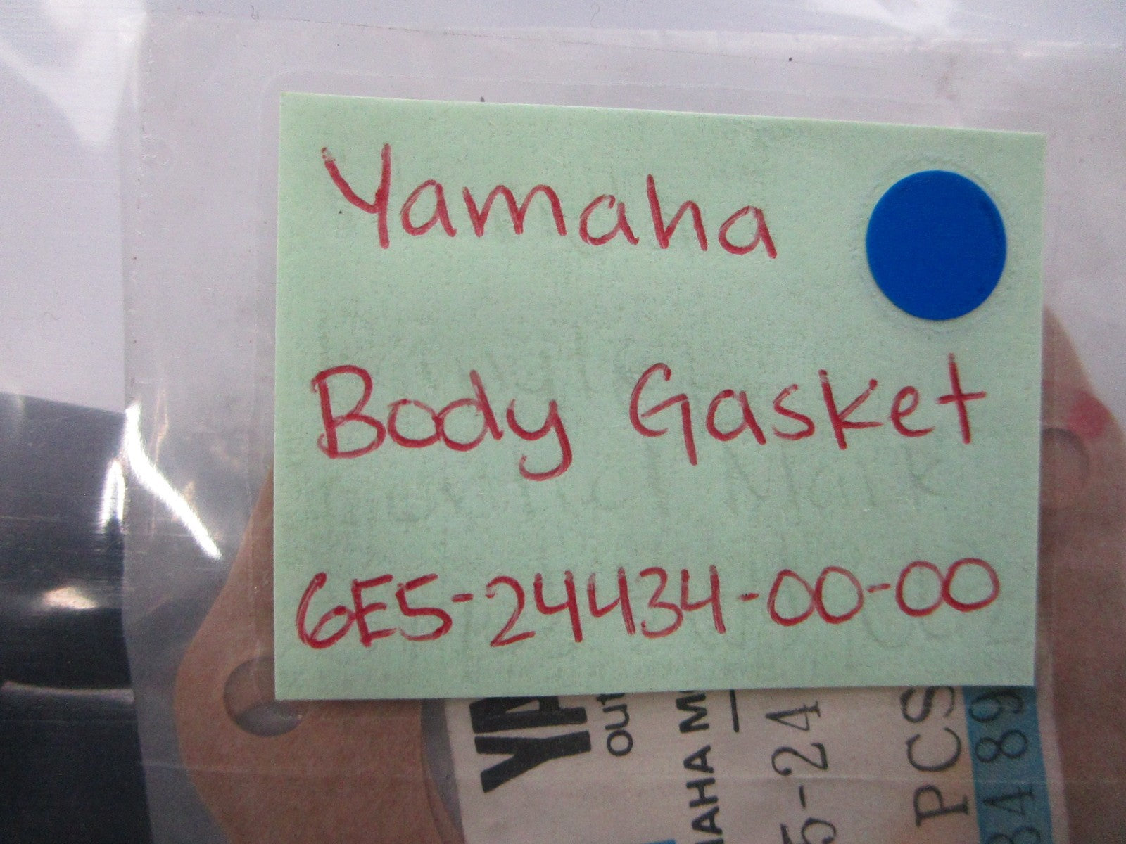 *NEW OEM* (LOT OF 2) 0810 Yamaha Body Gasket 6E5-24434-00-00