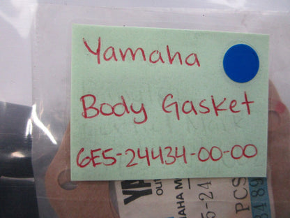 *NEW OEM* (LOT OF 2) 0810 Yamaha Body Gasket 6E5-24434-00-00