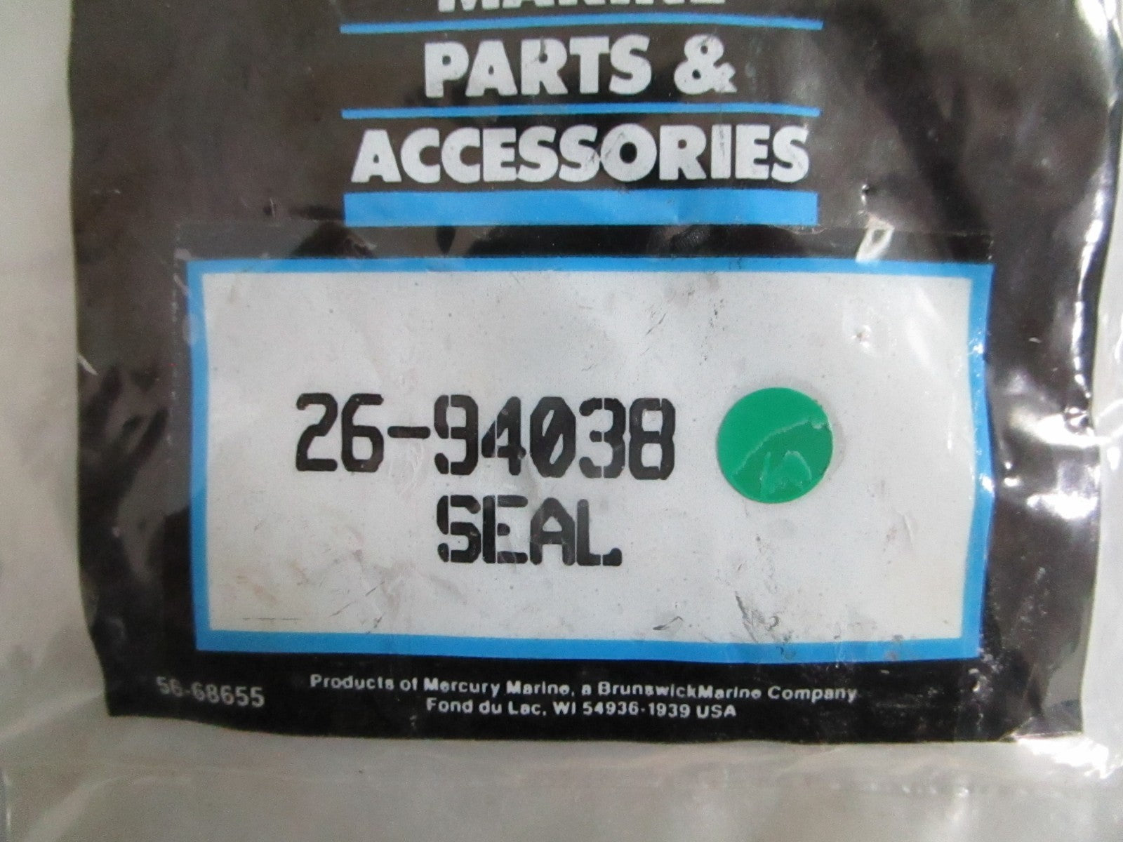 NEW OEM (LOT OF 3) 26-94038 Mercury Quicksilver Seal 0820