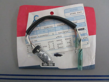*NEW OEM* 0820 OMC Johnson Evinrude Temperature Switch 584152 0584152