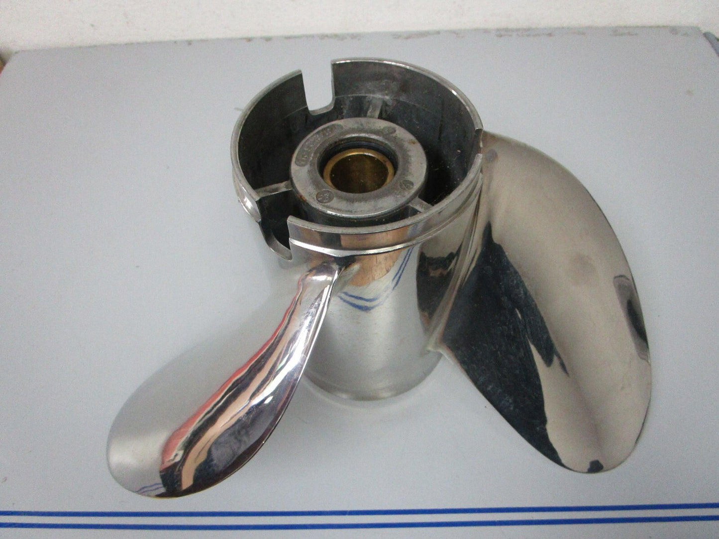 *NEW OEM* 0720 Yamaha RH 3 Blade Stainless Steel 14½ x 25 Propeller 66K-45972-B0