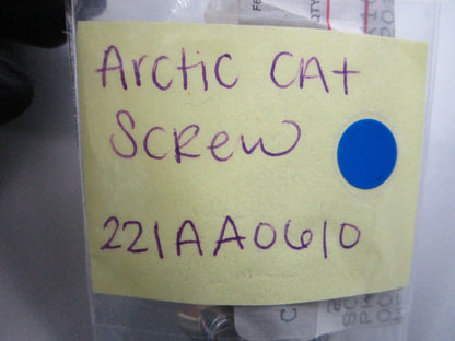 *NEW OEM* (LOT OF 4) 0810 Arctic Cat Screw 221AA0610
