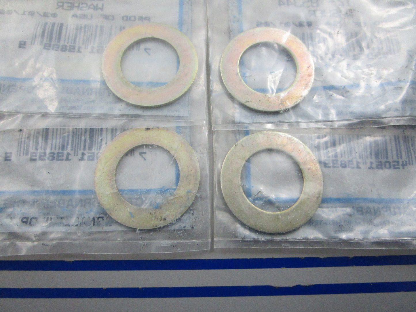 NEW OEM (LOT OF 4) 12-85344 Mercury Quicksilver Washer 0810
