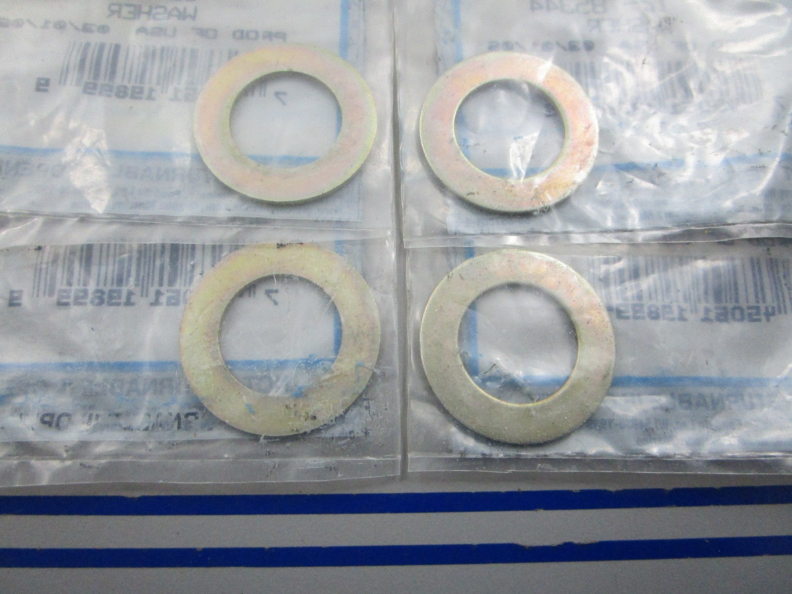 NEW OEM (LOT OF 4) 12-85344 Mercury Quicksilver Washer 0810